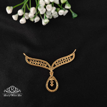 92.5 silver simple and Cute mala locket-RCJR989