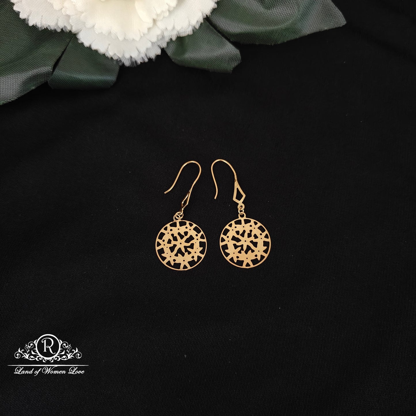 earrings silver hanging earrings-ss114 92.5 silver ramala jewelry / ramala collections