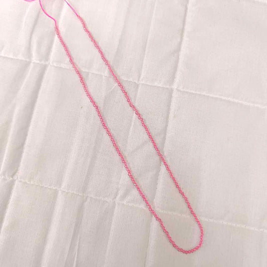 monalisa light pink colour 2mm beads-rcmb22 92.5 silver ramala jewelry / ramala collections