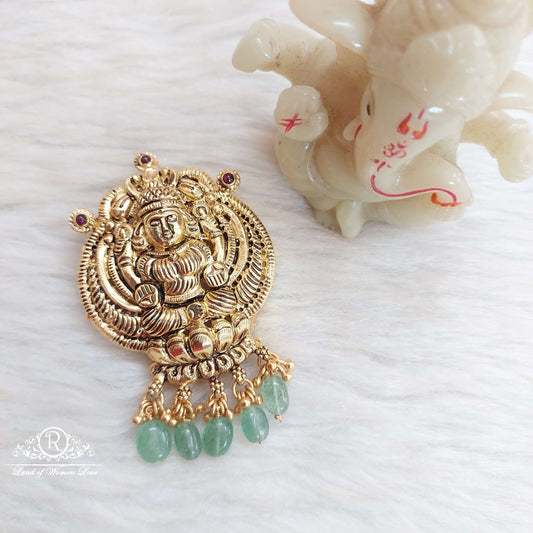 silver lakshmi devi locket-s194 92.5 silver ramala jewelry / ramala collections