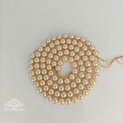 rio lite gold colour pearls 9mm-rcmj212 92.5 silver ramala jewelry / ramala collections