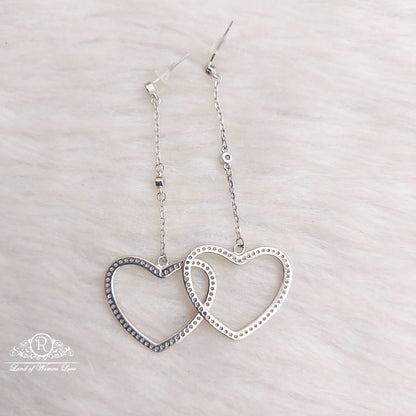 Silver Hanging Earrings-S589