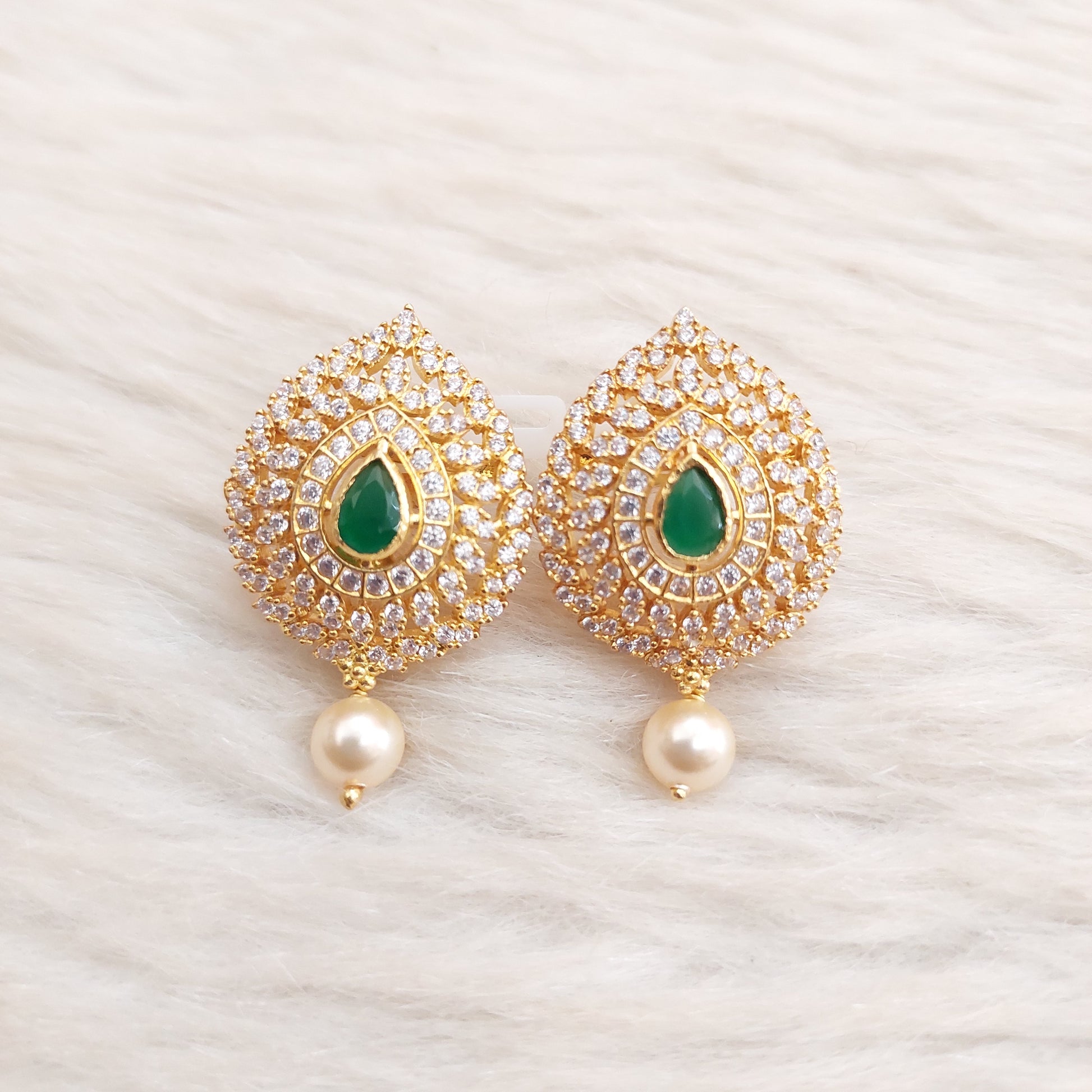 earrings silver earrings designs cz 92.5 silver ramala jewelry / ramala collections