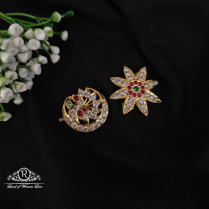 92.5 silver surya chandra - rck283 92.5 silver ramala jewelry / ramala collections