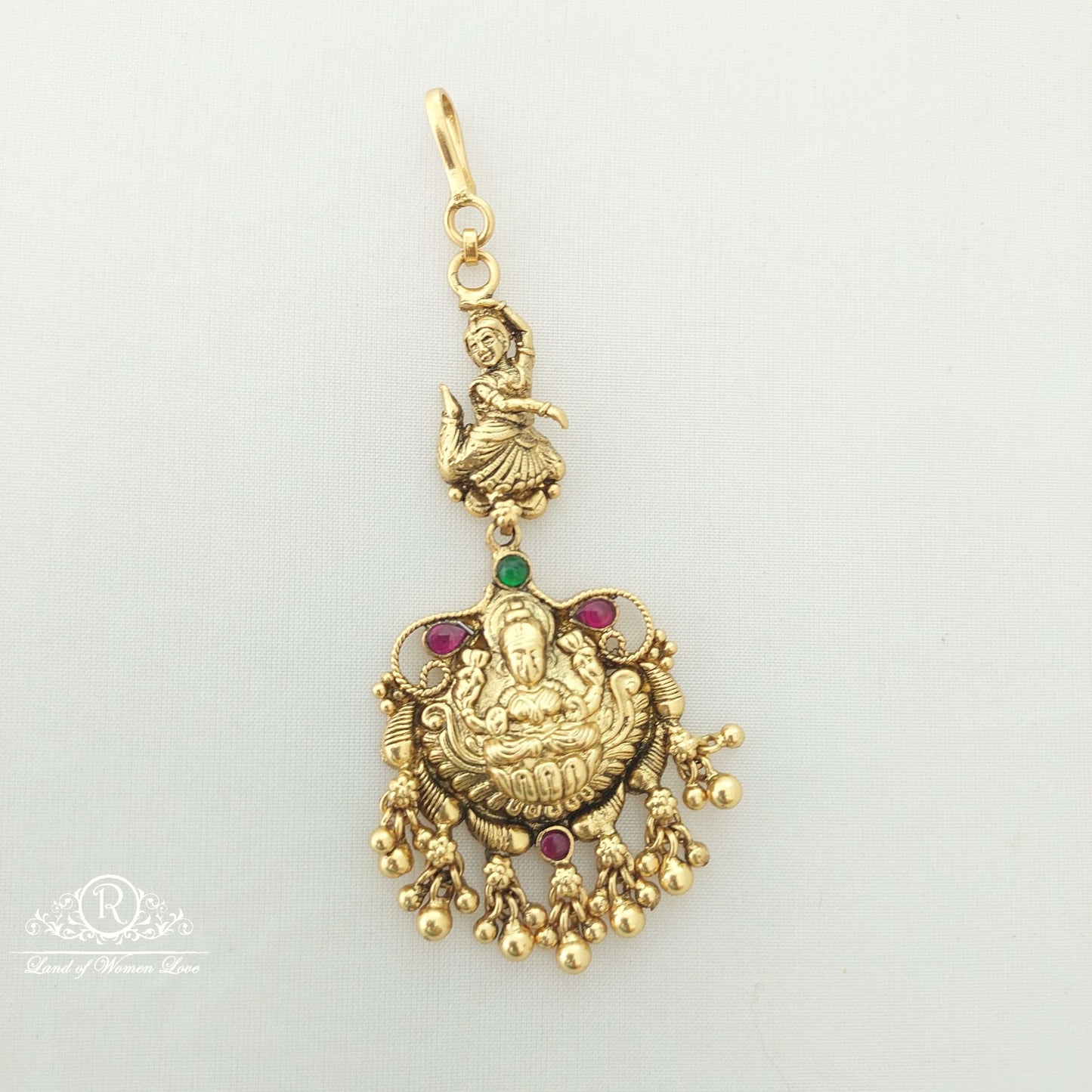 Silver Nakshi Lakshmi Devi Tikkas-SA381