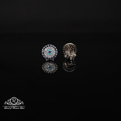 Silver earrings -RCHS38-8