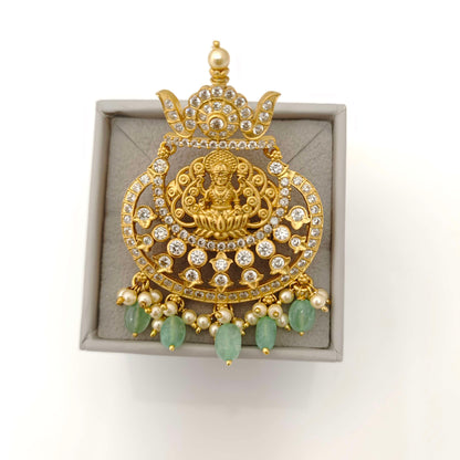 pendant silver lakshmi devi pendant designs-rcm697 92.5 silver ramala jewelry / ramala collections