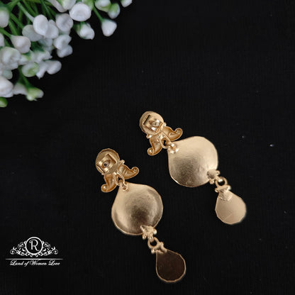 Silver simple and Cute earrings -RC06 M415