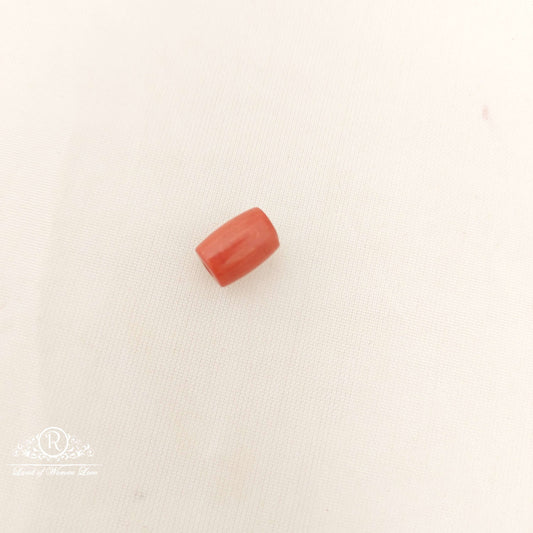 dolki coral single bead-mj42 coral 92.5 silver ramala jewelry / ramala collections