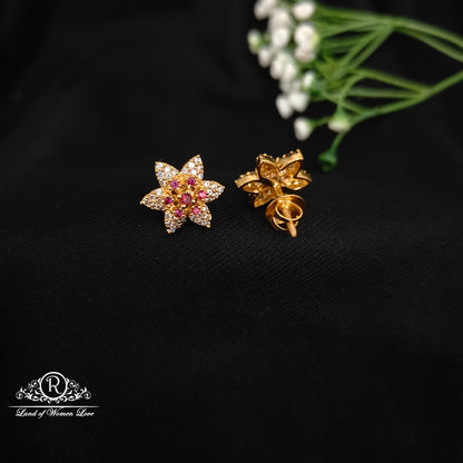 92.5 silver simple and Cute earrings-RCZ73