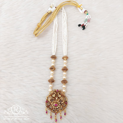 Silver necklace design-RJ21