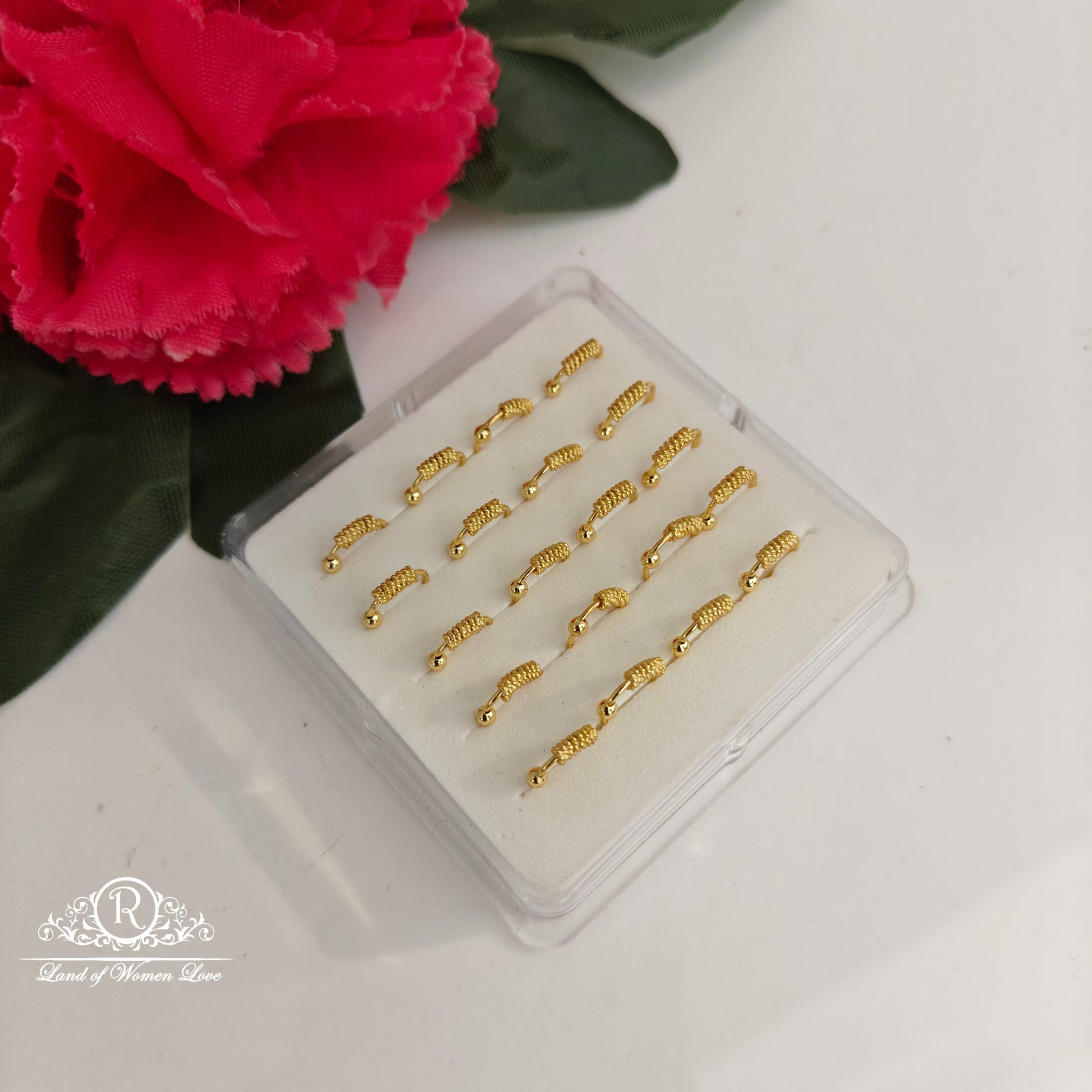 92.5 silver simple and cute nose pins and second tops - rchs44-1 92.5 silver ramala jewelry / ramala collections