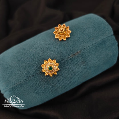 92.5 silver simple and Cute simple and Cute earrings  -RCCP448