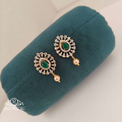 stud diamond finishing replica silver studs-rc94-90cp017 92.5 silver ramala jewelry / ramala collections