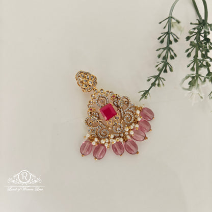 pendant cz- stones silver pendant-rch704 cz 92.5 silver ramala jewelry / ramala collections