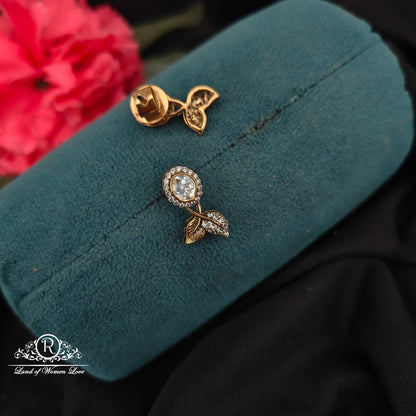 92.5 silver simple and Cute earrings - RCH971