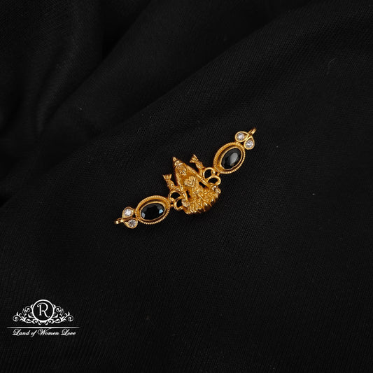 92.5 silver lakshmi devi design mala locket-rcm283 92.5 silver ramala jewelry / ramala collections