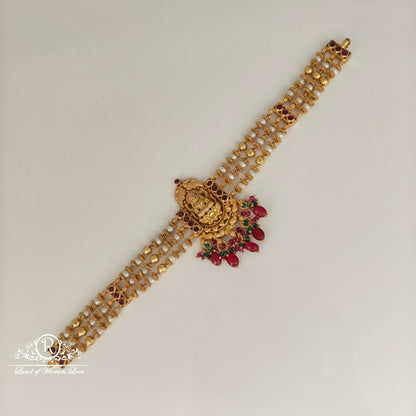 lakshmi devi design silver chocker-rch636 92.5 silver ramala jewelry / ramala collections