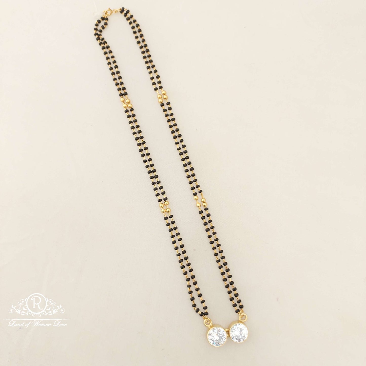 Silver Black Beads-JR18JR37