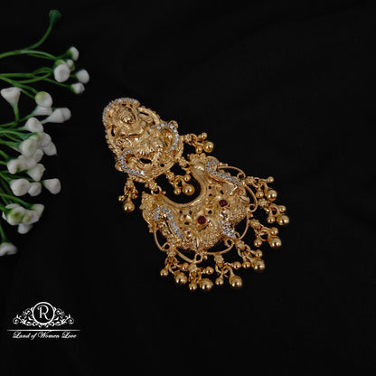 pendant 92.5 silver simple and cute pendant with gold balls hangings -rchk0165 92.5 silver ramala jewelry / ramala collections