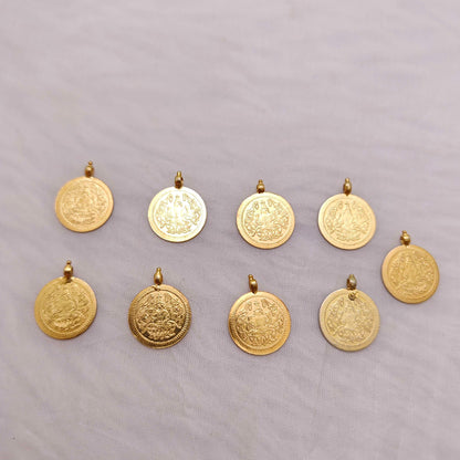 Silver kasu locket -RCV277