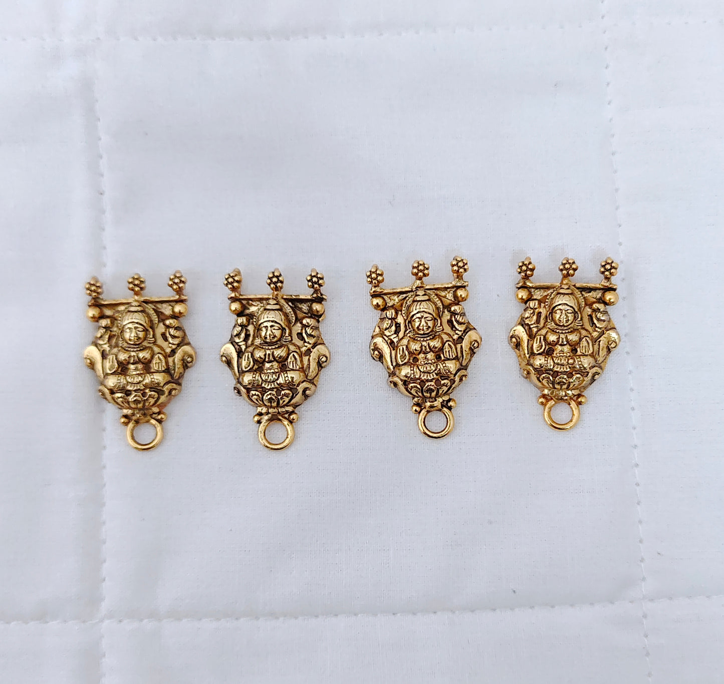 Silver gold polish side Lockets-RCV188