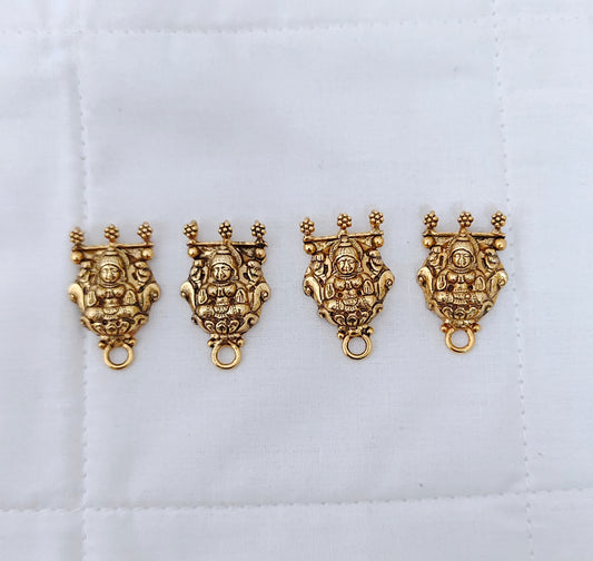 Silver gold polish side Lockets-RCV188