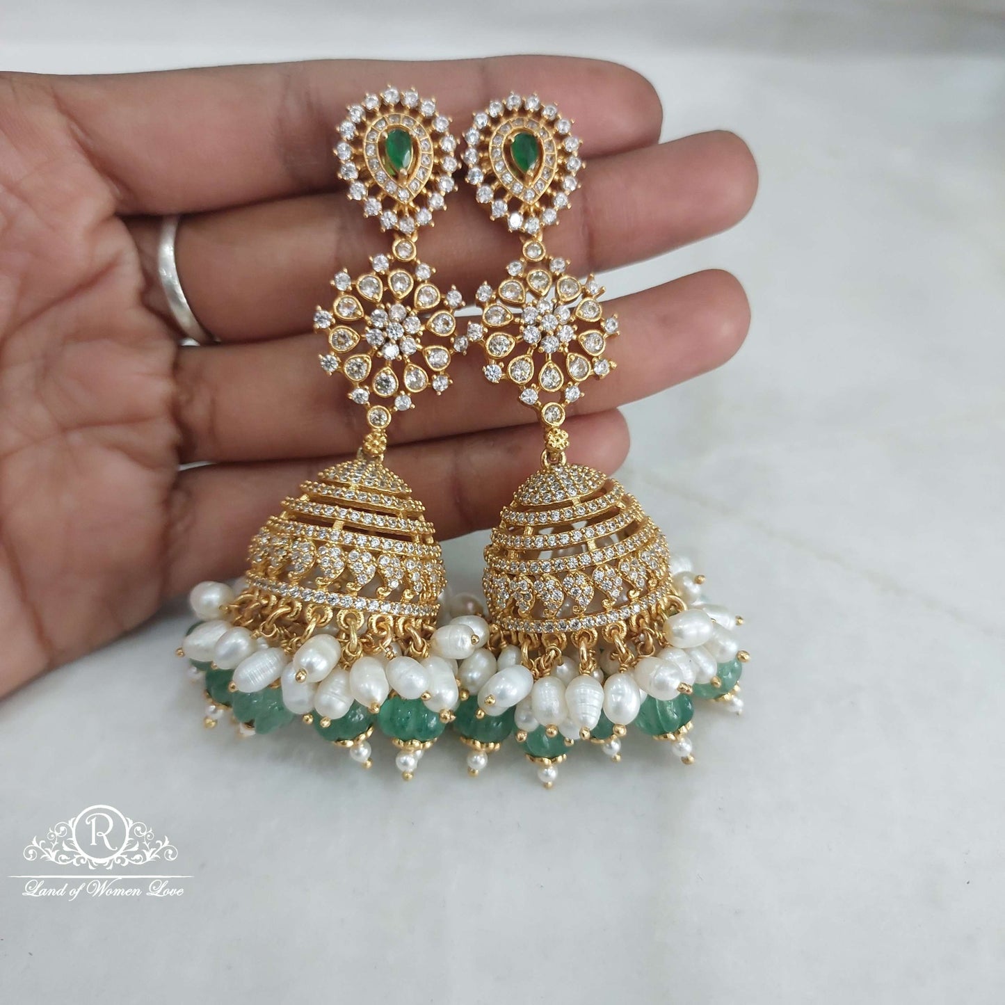 earrings 92.5 silver jewelry earrings rchk0013 92.5 silver ramala jewelry / ramala collections