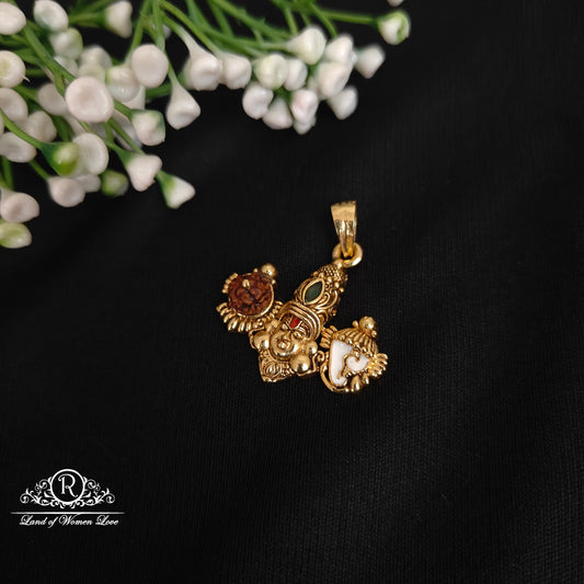 pendant silver balaji pendant -rcnj004 92.5 silver ramala jewelry / ramala collections