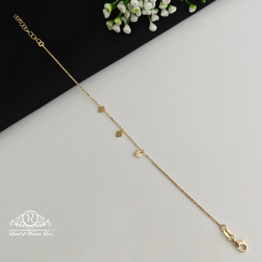 chain silver gold plated bracelets -rcrb23-9 92.5 silver ramala jewelry / ramala collections