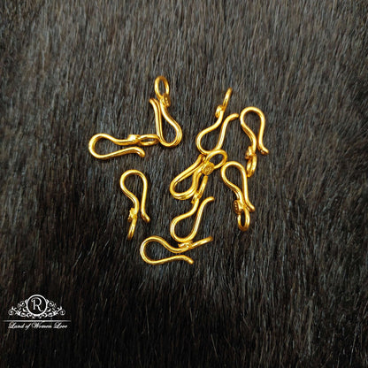 Silver Blouse Hook Design-JR97