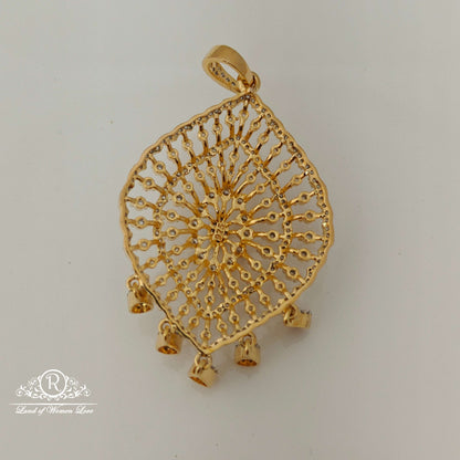 Silver Diamond Replica Design Locket-RCZ36