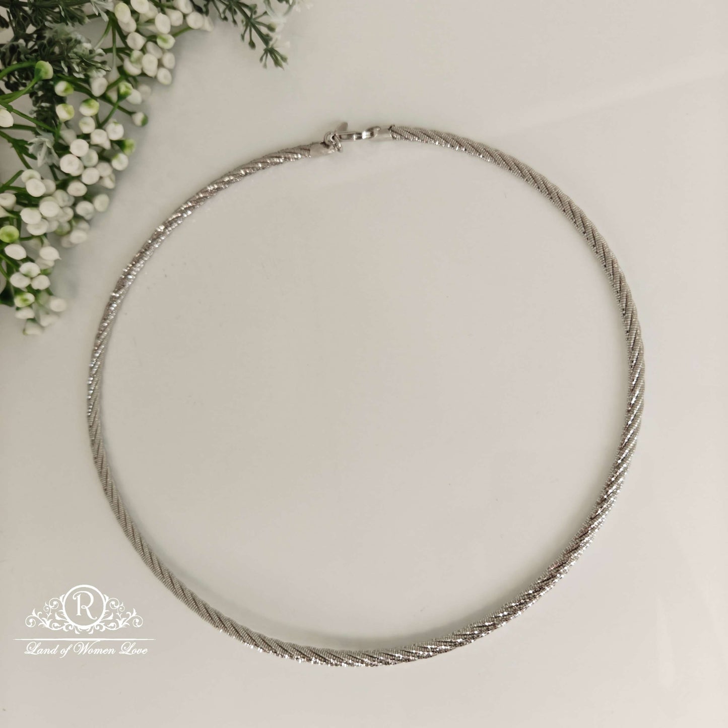 necklace imported italian silver hasli chain designs-rcg208 92.5 silver ramala jewelry / ramala collections