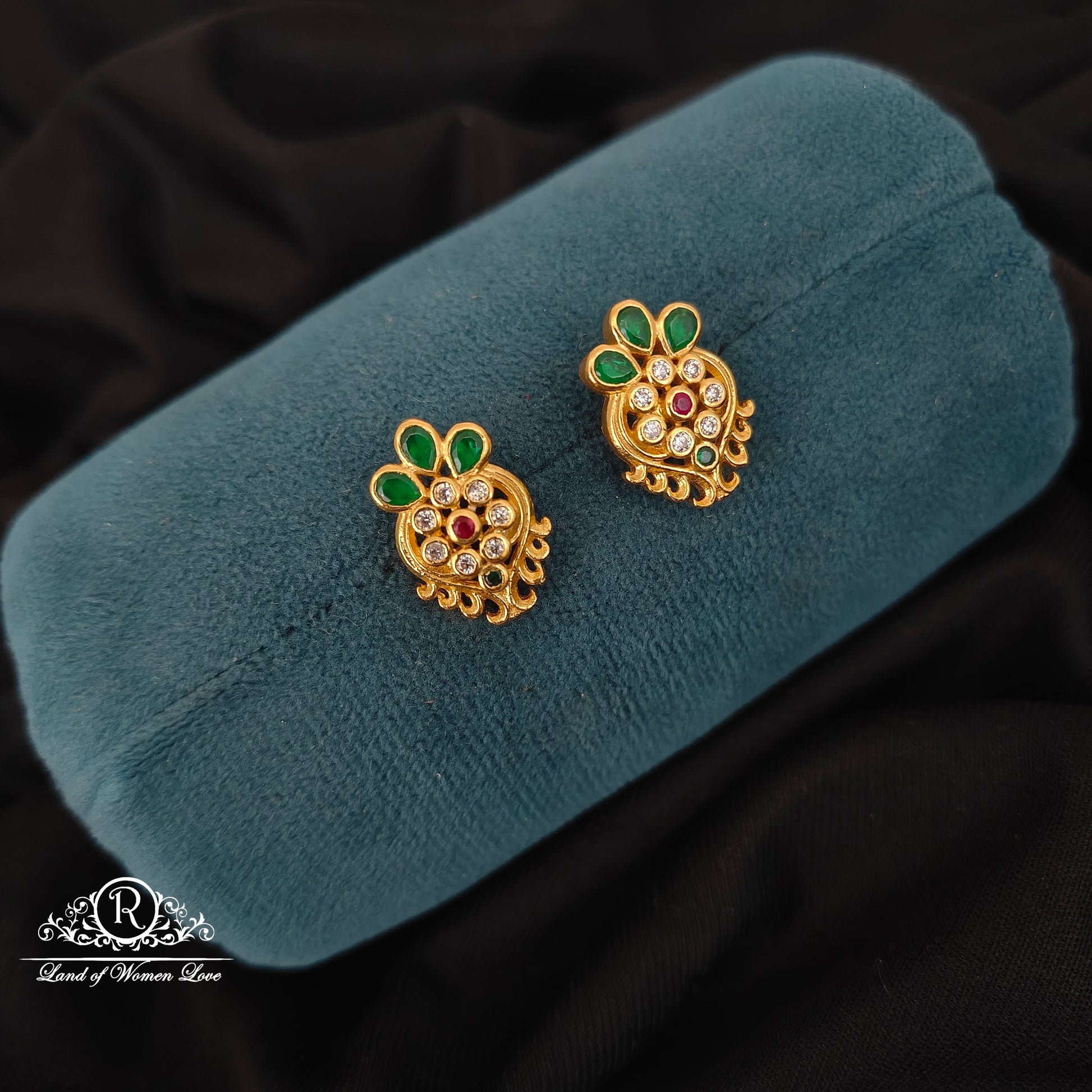 earrings 92.5 silver simple and cute simple and cute earrings -rccp453 92.5 silver ramala jewelry / ramala collections