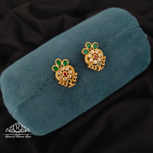earrings 92.5 silver simple and cute simple and cute earrings -rccp453 92.5 silver ramala jewelry / ramala collections