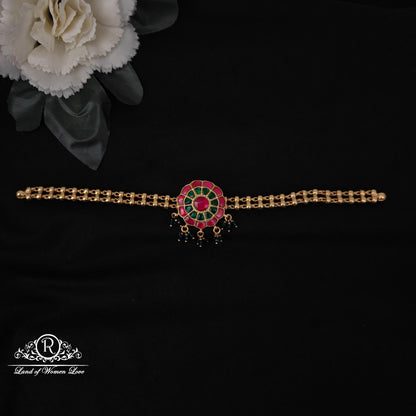 earrings silver kundan chocker-sa246 kundan 92.5 silver ramala jewelry / ramala collections