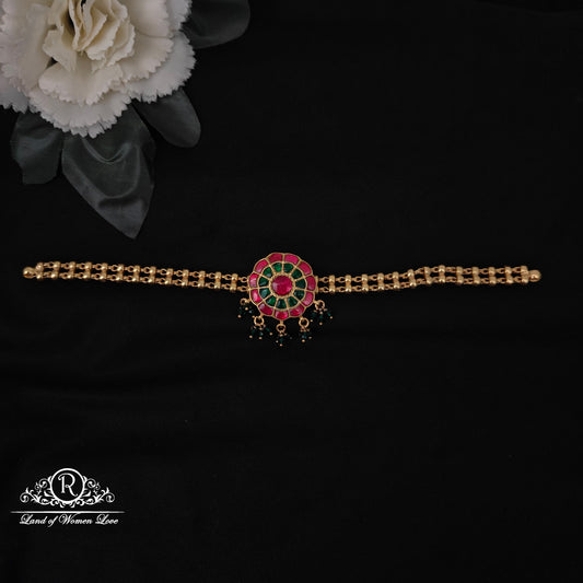 earrings silver kundan chocker-sa246 kundan 92.5 silver ramala jewelry / ramala collections