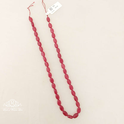 6*9 Oval Zaid Ruby Beads-MJ16-5