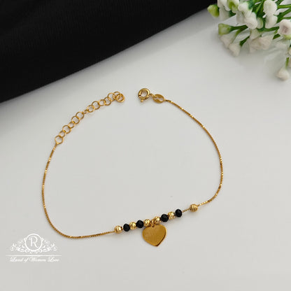 chain silver gold plated mangalsutra bracelets-rcrb23-2 92.5 silver ramala jewelry / ramala collections