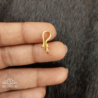 Silver Blouse Hook Design-JR97