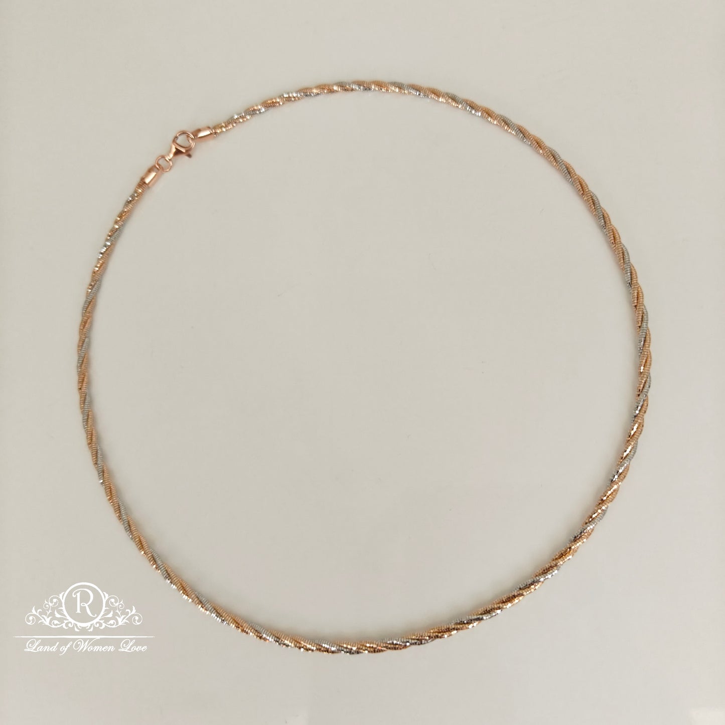 chain 92.5 silver imported italian 2 tone hasli chain-rcra2 92.5 silver ramala jewelry / ramala collections