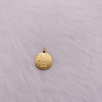 Silver kasu locket -RCV277