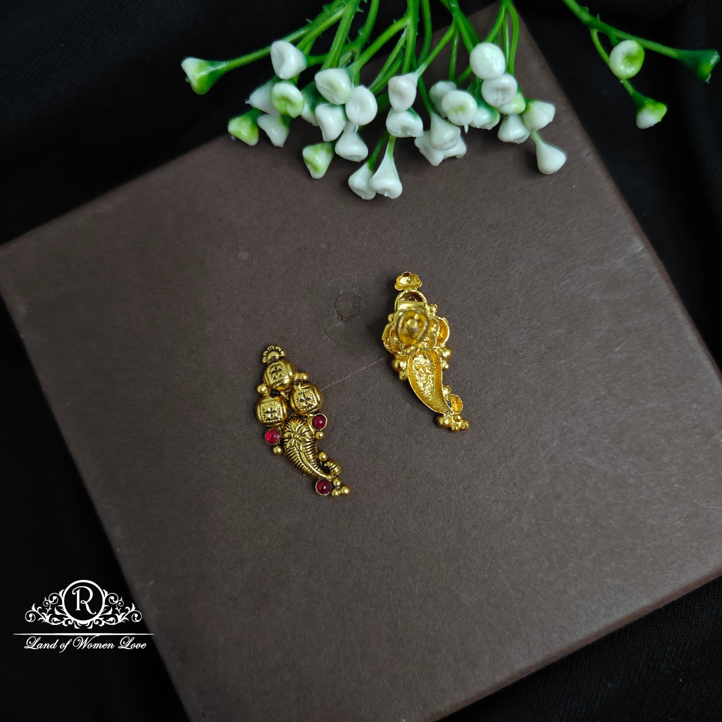 Silver earrings-RCDS0208