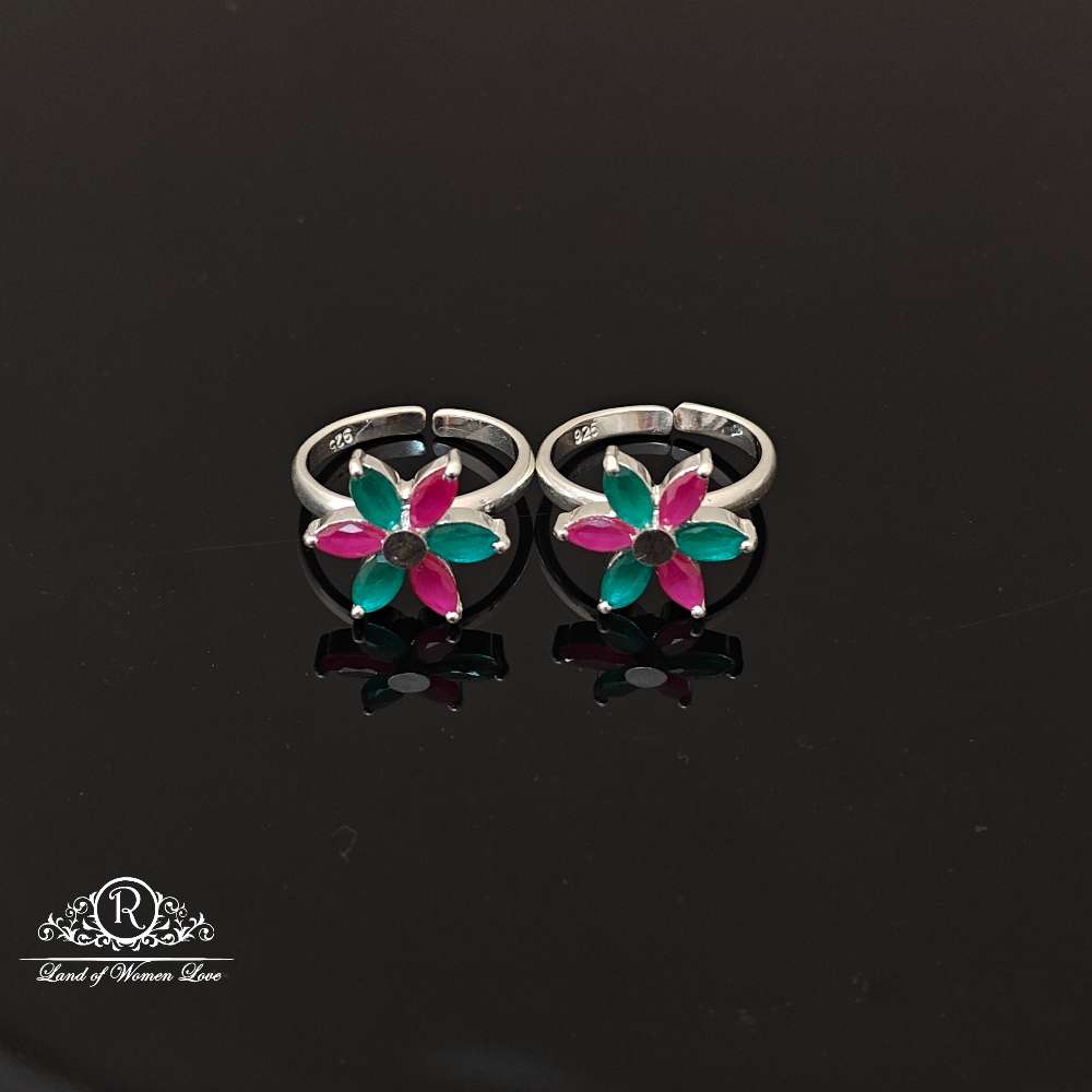 ring silver toe ring-rcjr676 92.5 silver ramala jewelry / ramala collections