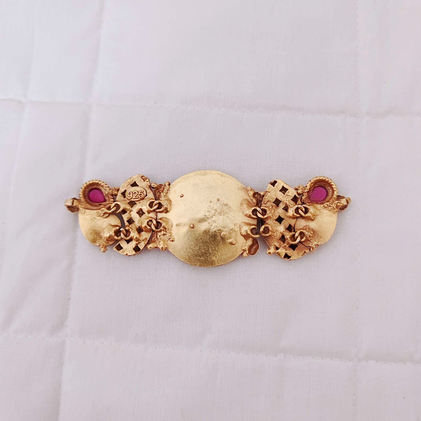 Silver gold polish necklace designs -RCP066