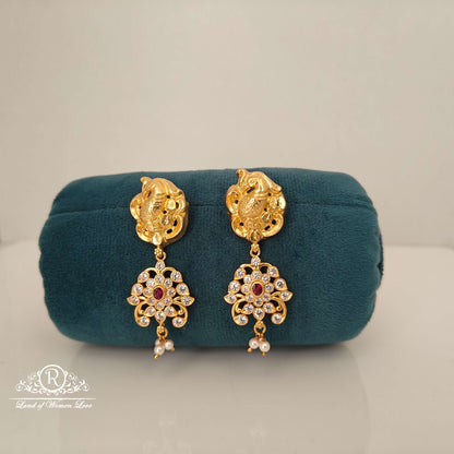 earrings peacock design silver earrings-rc94-60m028 92.5 silver ramala jewelry / ramala collections