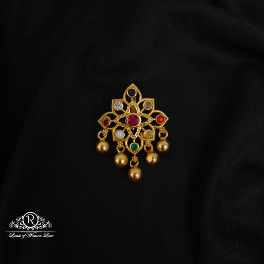 pendant silver navaratna pendant navaratna 92.5 silver ramala jewelry / ramala collections
