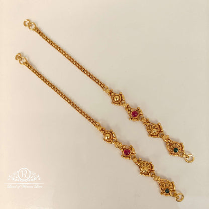 silver earchains-rc85-70cp097 92.5 silver ramala jewelry / ramala collections