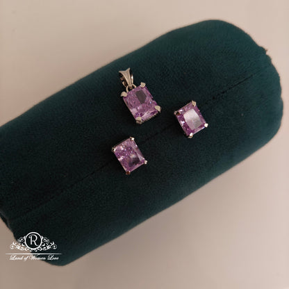 earrings 92.5 silver simple and cute earrings with locket-rcle08 92.5 silver ramala jewelry / ramala collections