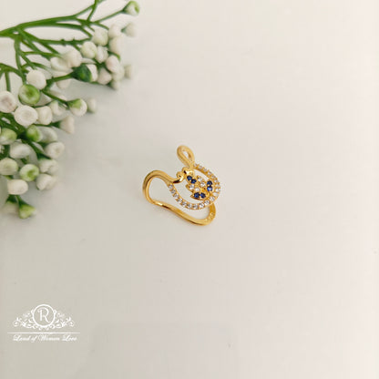 ring 92.5 silver simple and cute cz- stones vanki ring cz 92.5 silver ramala jewelry / ramala collections